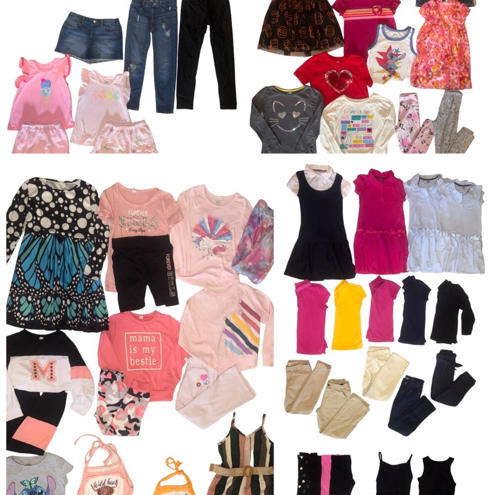 Size 7 Girl Clothes Bundle